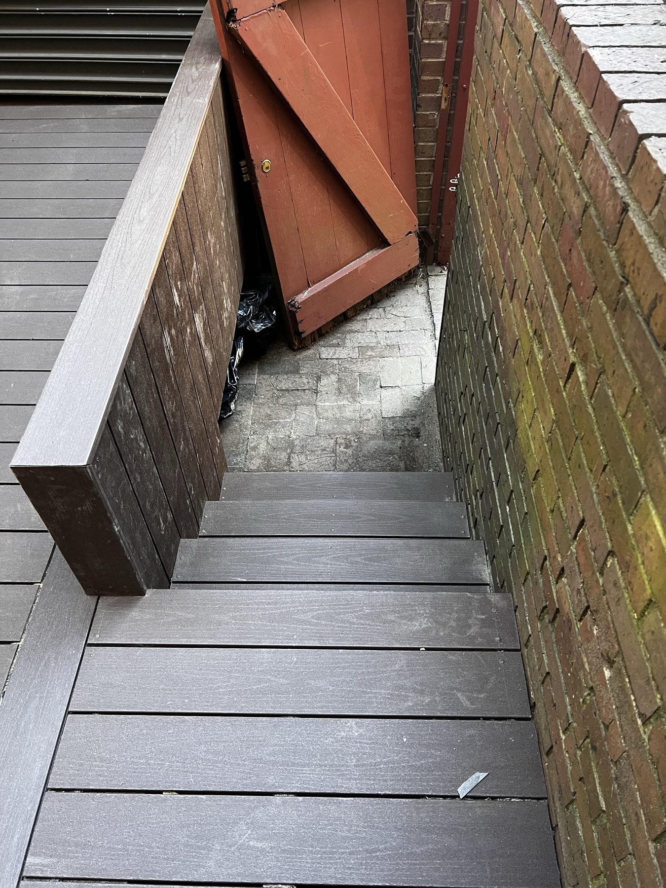 Composite deck build in Philadelphia PA